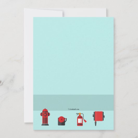 Vuurman en Uitnodiging (Achterkant)