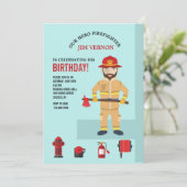 Vuurman en Uitnodiging (Staand voorkant)