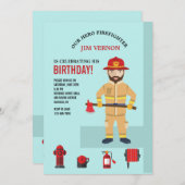 Vuurman en Uitnodiging (Voorkant / Achterkant)