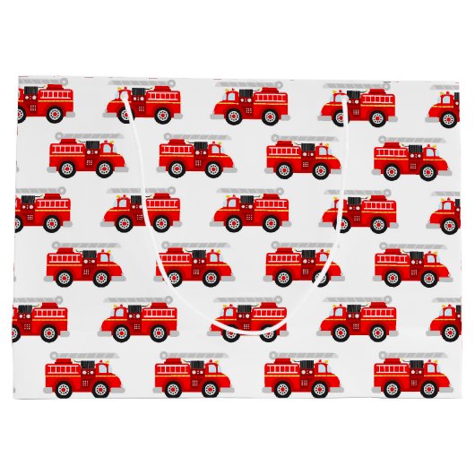 Vuurman in Cute-bezetting Groot Cadeauzakje (Achterkant)