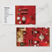 Vuurman - Kleppen en kleppen Visitekaartje (Voorkant / Achterkant)