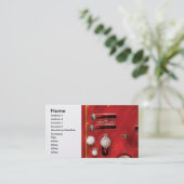 Vuurman - Kleppen en kleppen Visitekaartje (Staand voorkant)