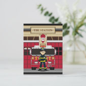 Vuurman met Briefkaart van de Brandstofmotor (Staand voorkant)