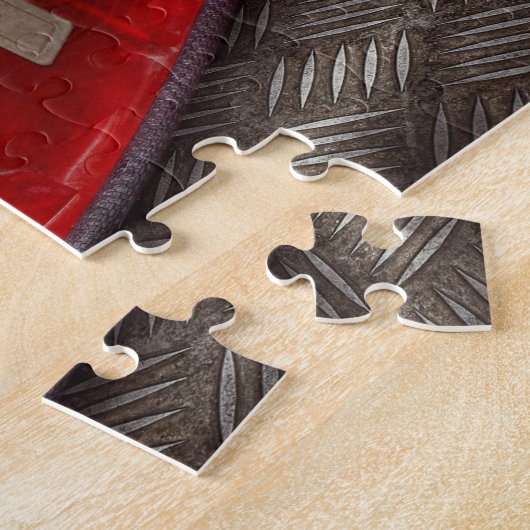 Vuurman - Pet - Een kinderdroom Legpuzzel (Zijkant)