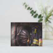 Vuurman - Verwerkt en gebruikt Briefkaart (Staand voorkant)