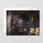 Vuurman - Verwerkt en gebruikt Briefkaart (Voorkant / Achterkant)