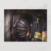 Vuurman - Verwerkt en gebruikt Briefkaart (Voorkant)