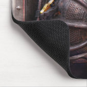 Vuurman - Verwerkt en gebruikt Muismat (Hoek)