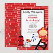 Vuurman Vuurman Birthday Kaart (Voorkant / Achterkant)