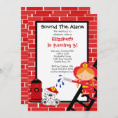 Vuurman Vuurman Birthday Kaart (Voorkant / Achterkant)