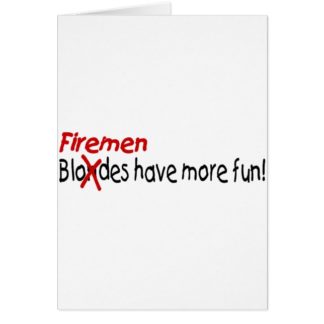 Vuurmannen hebben meer plezier (Voorkant)