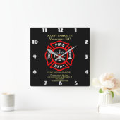 Vuurmannen sterven nooit vierkante klok (Huis)