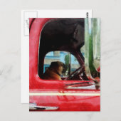 Vuurman's beste vriend briefkaart (Voorkant / Achterkant)