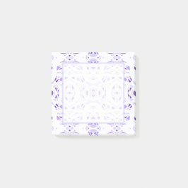 Vuurmerk Paarse Witte Abstracte Gouache Kunst Post-it® Notes