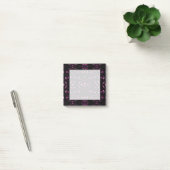 Vuurmerk Roze Zwarte Abstracte Gouachekunst Post-it® Notes (Kantoor)