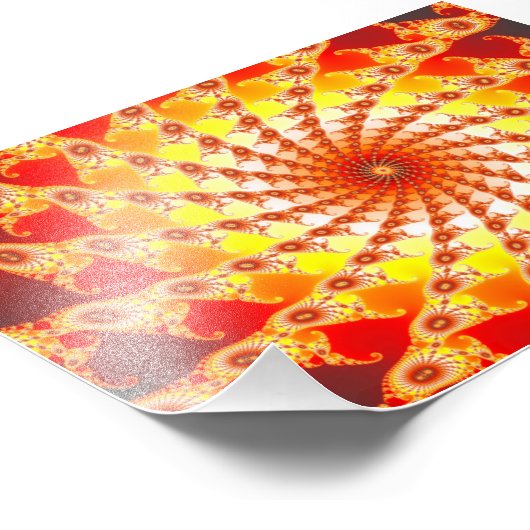 Vuurmiddel Foto Afdruk (Hoek)