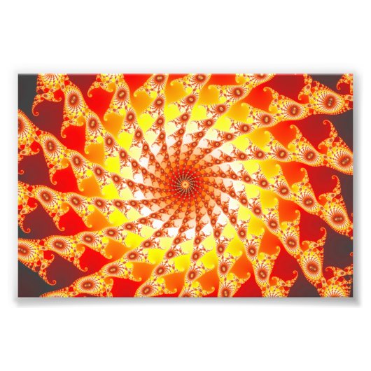 Vuurmiddel Foto Afdruk (Voorkant)