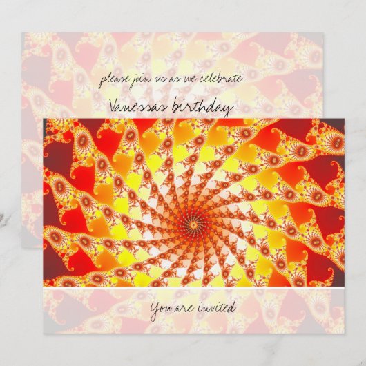 Vuurmiddel Kaart (Voorkant / Achterkant)