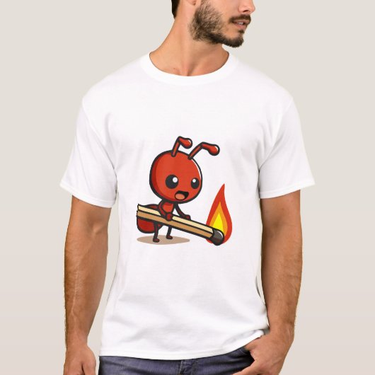 Vuurmier T-shirt (Voorkant)