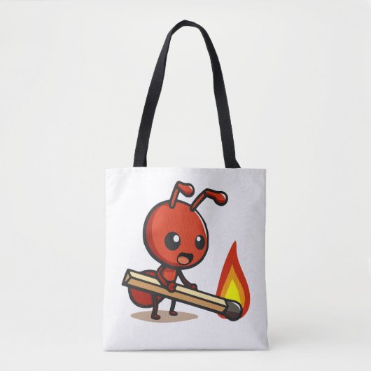 Vuurmier Tote Bag (Voorkant)