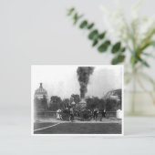 vuurmotor, Columbia Exposition in Chicago Briefkaart (Staand voorkant)