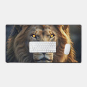Vuurogen van de Junglekoning Bureaumat (Keyboard & Muis)