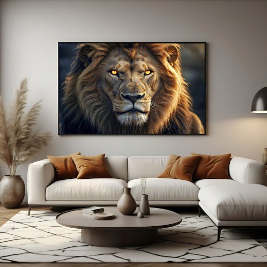 Vuurogen van de Junglekoning Poster