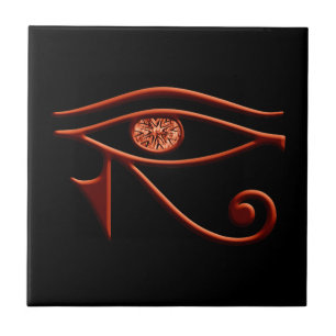 Vuuroog van Horus Tegel Tegeltje