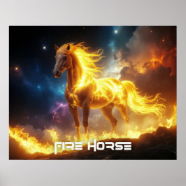 Vuurpaard - 2026 - Chinese Dierenriem Poster