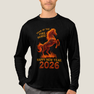 Vuurpaard 2026 Jaar van het Vuurpaard Tri-Blend Shirt