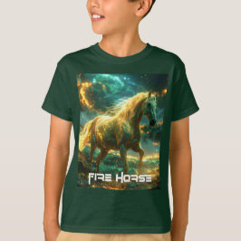 Vuurpaard - Chinese Dierenriem - T-shirt