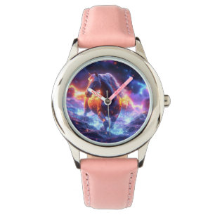 Vuurpaard - Chinese Dierriem Horloge