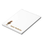 Vuurpaard Notitieblok (Linkerzijde)