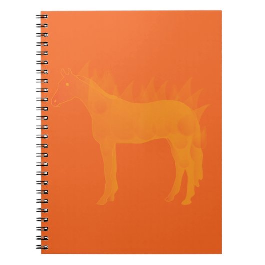 Vuurpaard Notitieboek (Voorkant)
