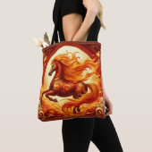 Vuurpaard Ook Tote Bag (Dichtbij)