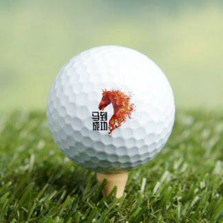 Vuurpaard Overwinning Golfballen