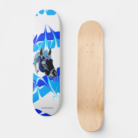 Vuurpaard Persoonlijk Skateboard (Voorkant)