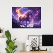 Vuurpaard - SHENG XIAO Poster (Thuiskantoor)