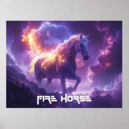 Vuurpaard - SHENG XIAO Poster