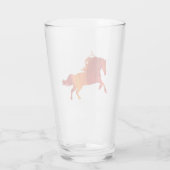 Vuurpaard Sticker Glas (Achterkant)