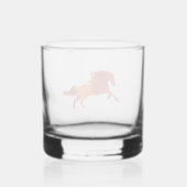 Vuurpaard Sticker Whisky Glas (Achterkant)