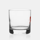 Vuurpaard Sticker Whisky Glas (Rechts)