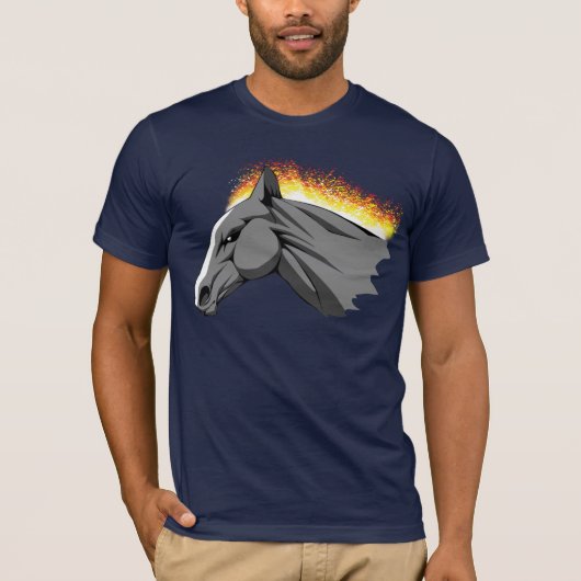 Vuurpaard T-shirt (Voorkant)