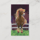 Vuurpaard Visitekaartje (Achterkant)