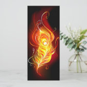 Vuurpacock Veer Aankondiging (Staand voorkant)