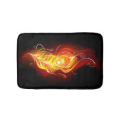 Vuurpacock Veer Badmat (Voorkant)