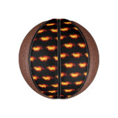 Vuurpacock Veer Basketbal (Verticaal)