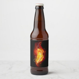 Vuurpacock Veer Bier Etiket