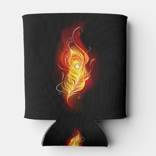 Vuurpacock Veer Blikjeskoeler (Achterkant)