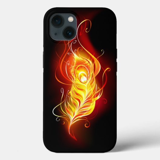 Vuurpacock Veer Case-Mate iPhone Case (Achterkant)